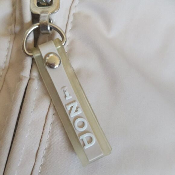 IZOD reversible cream off white weather resistant jacket, fleece interior XS - Picture 5 of 10